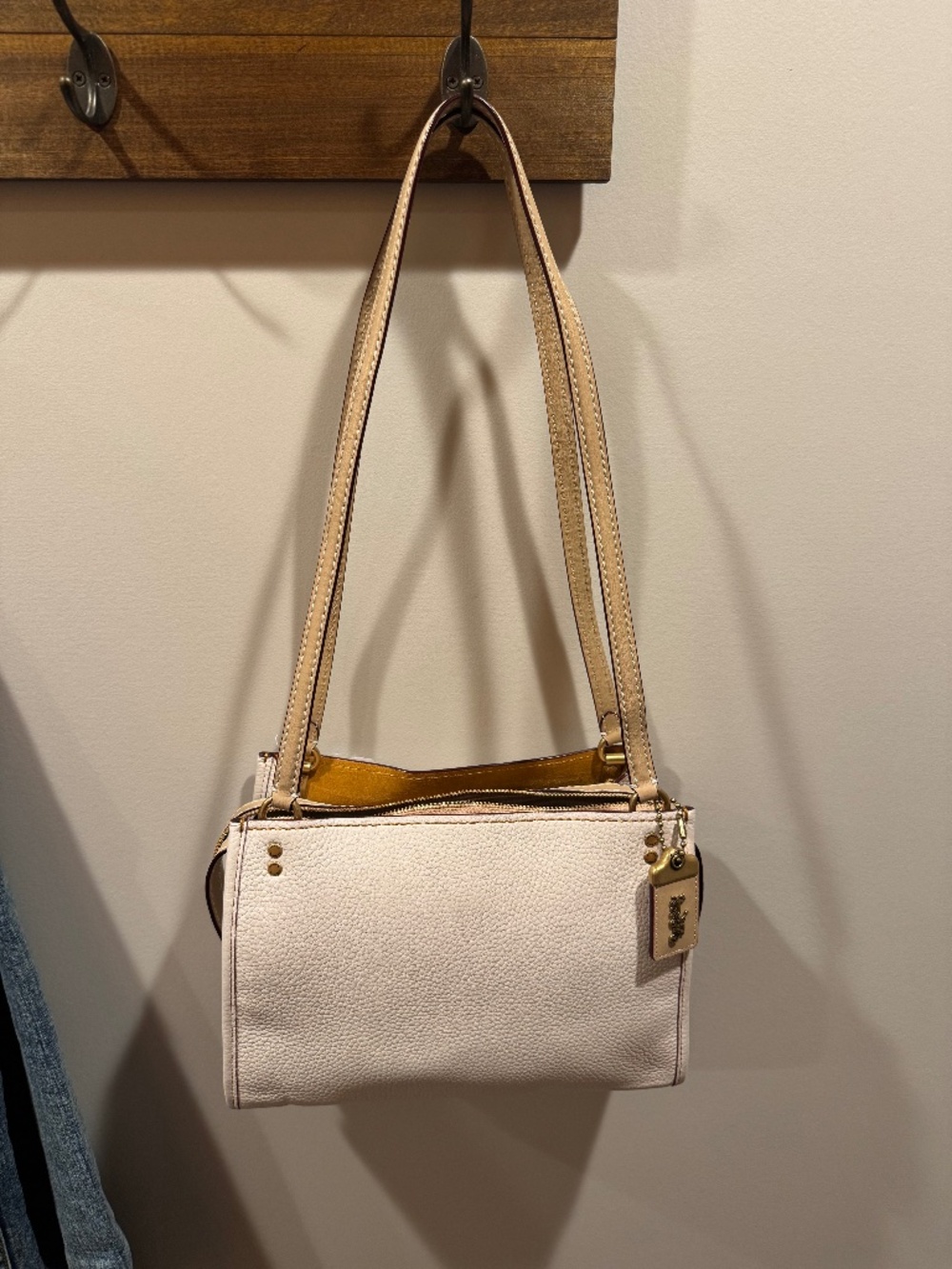 NWT COACH 1941 ROGUE SHOULDER BAG 28484 CHALK RARE